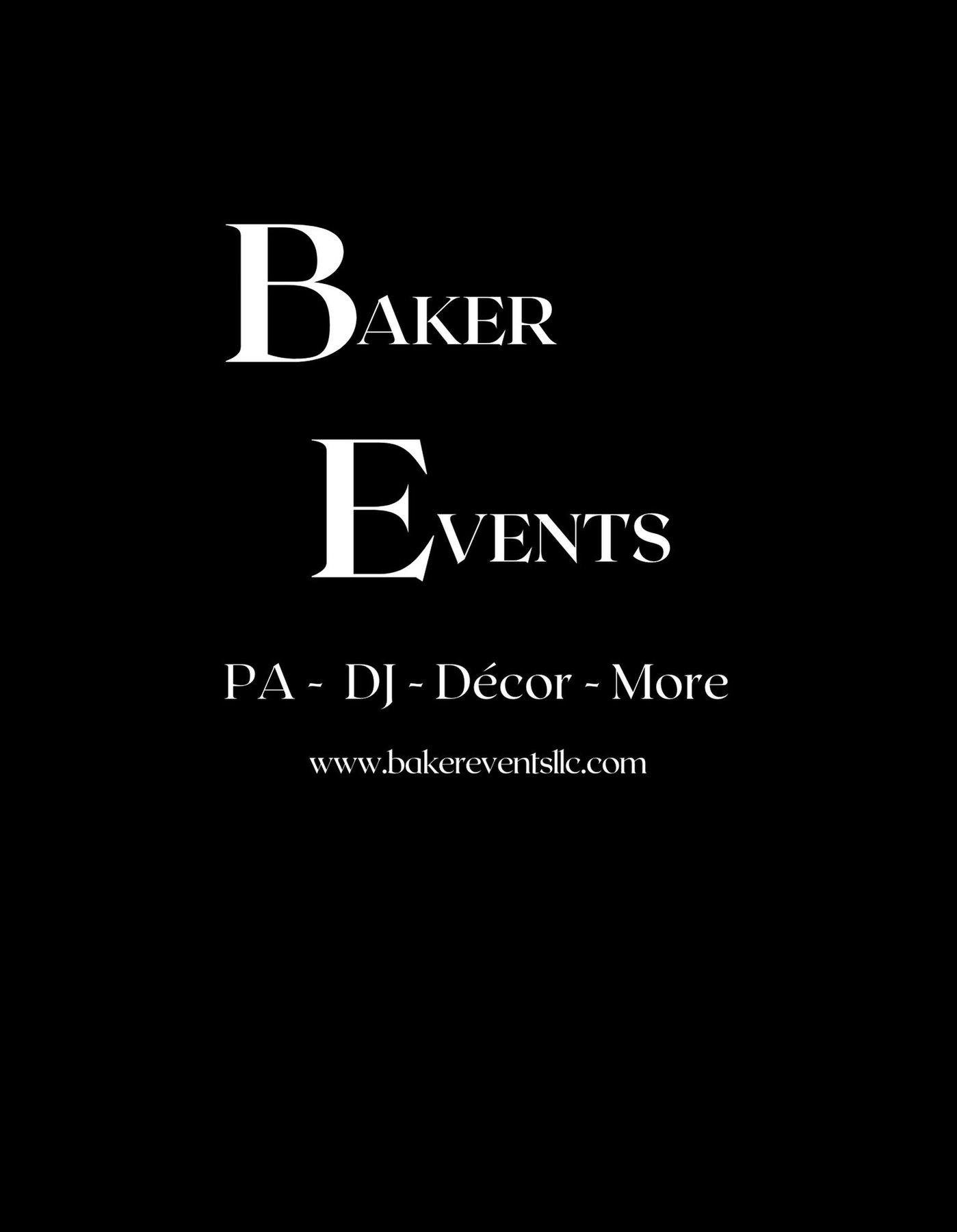 Baker Events logo